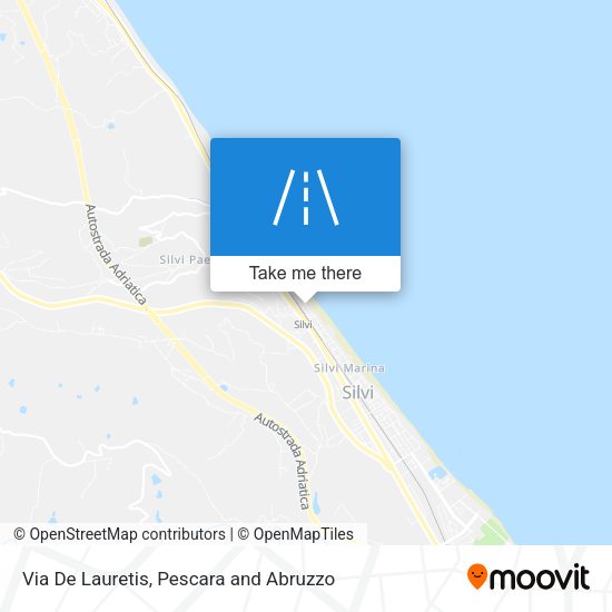 Via De Lauretis map