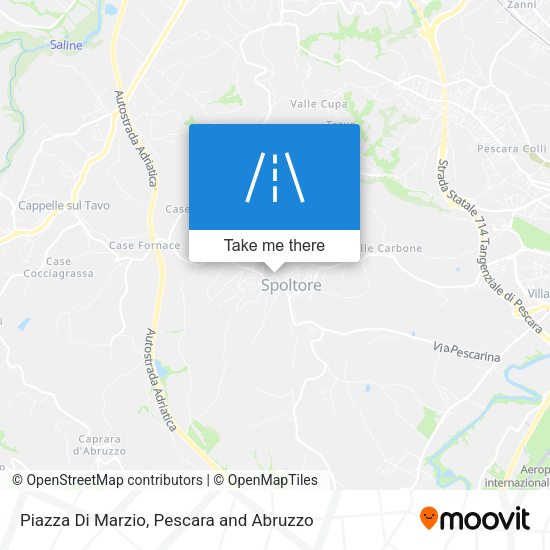 Piazza Di Marzio map