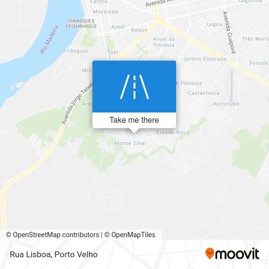 Rua Lisboa map