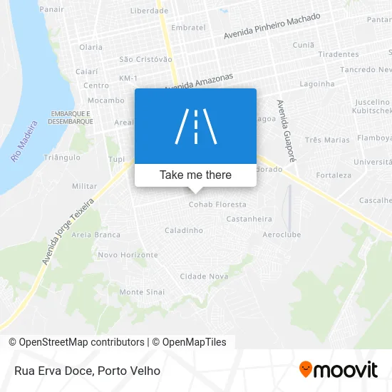 Rua Erva Doce map