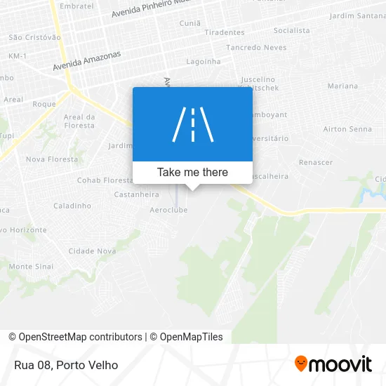 Rua 08 map