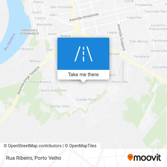 Rua Ribeiro map