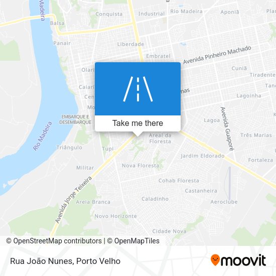Rua João Nunes map