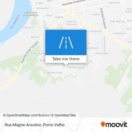 Rua Magno Arsolino map