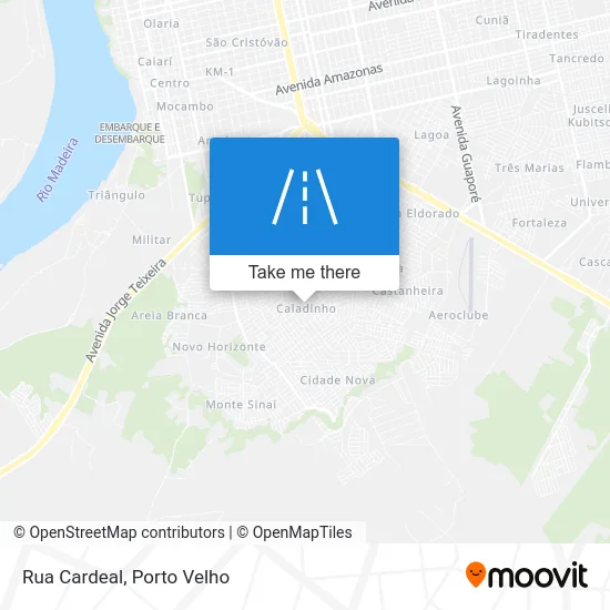 Rua Cardeal map