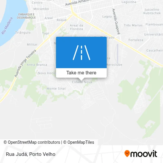 Rua Judá map