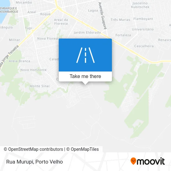Rua Murupi map