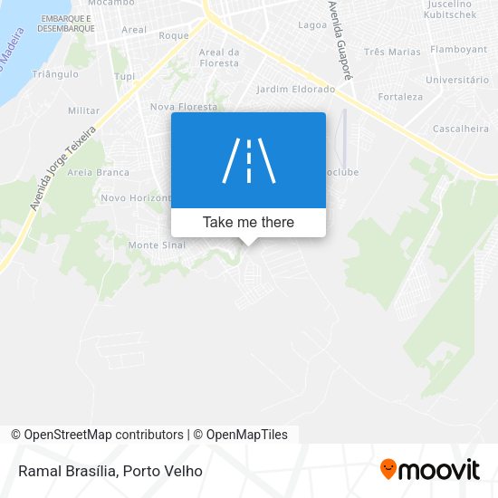 Ramal Brasília map