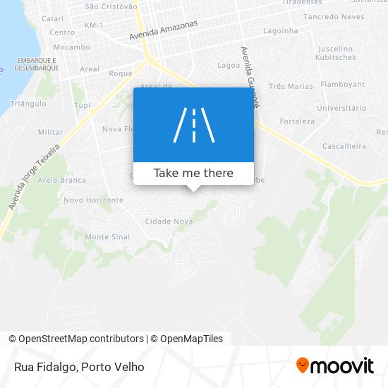 Rua Fidalgo map