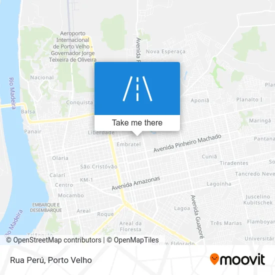 Rua Perú map