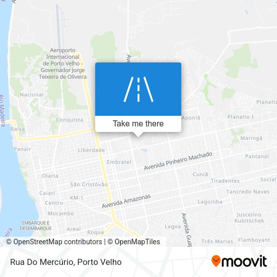 Rua Do Mercúrio map
