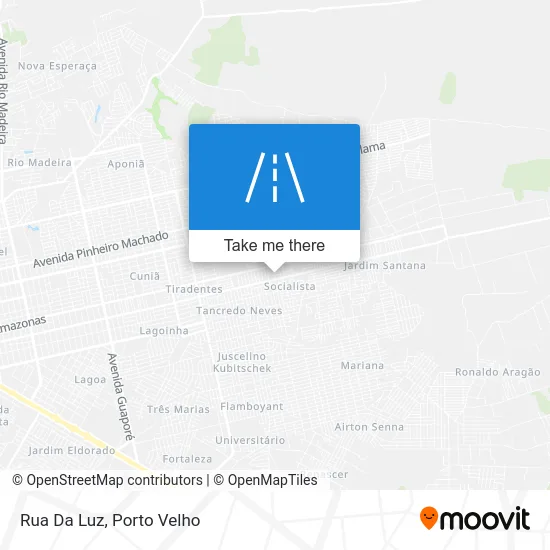 Rua Da Luz map