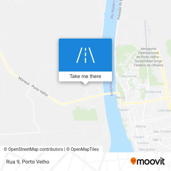 Rua 9 map