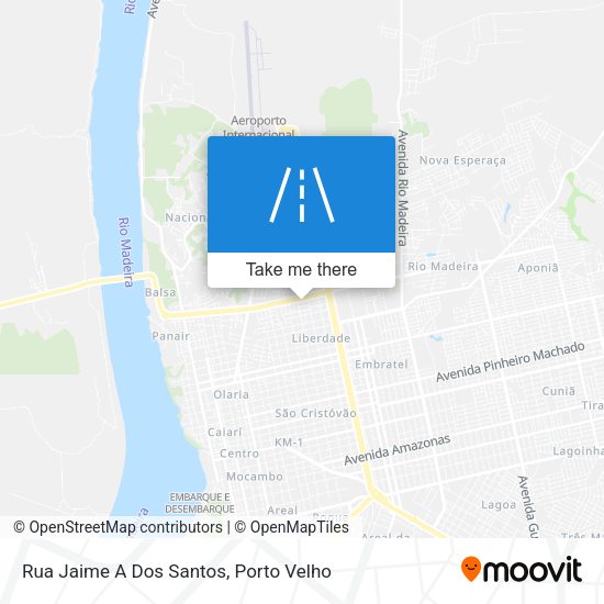 Rua Jaime A Dos Santos map