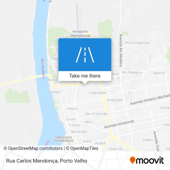 Rua Carlos Mendonça map