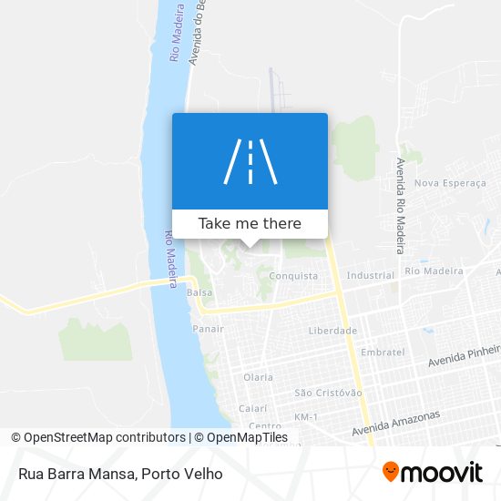 Rua Barra Mansa map