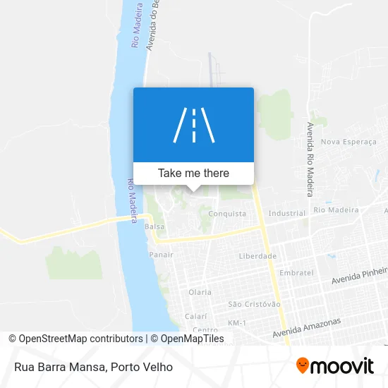 Rua Barra Mansa map