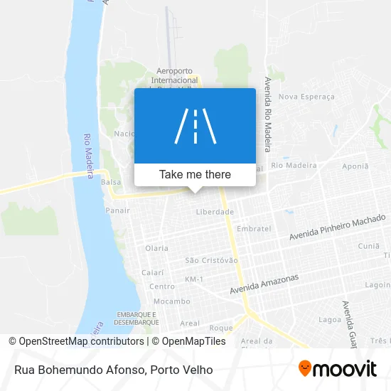Rua Bohemundo Afonso map