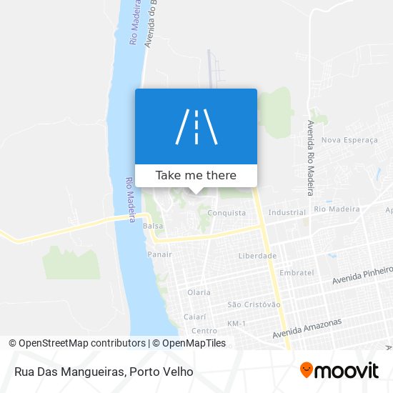 Rua Das Mangueiras map