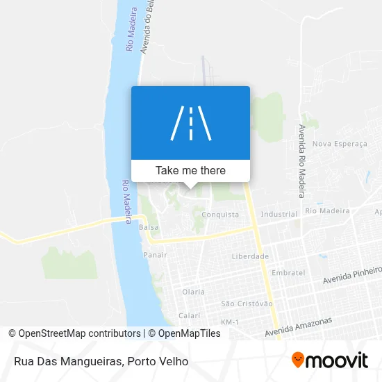 Rua Das Mangueiras map