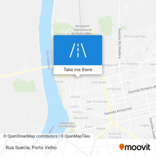 Rua Suecia map