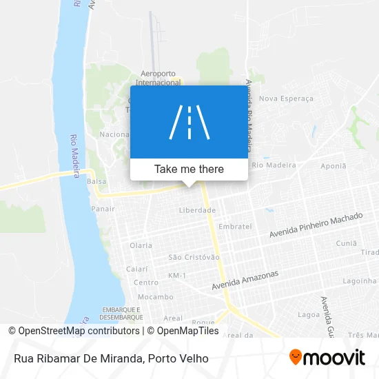 Rua Ribamar De Miranda map