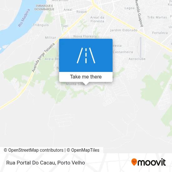 Rua Portal Do Cacau map