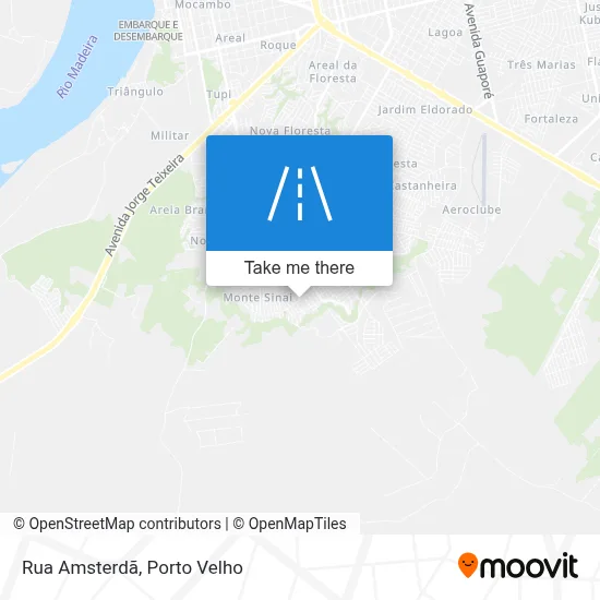 Rua Amsterdã map