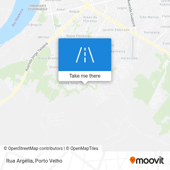 Rua Argélia map