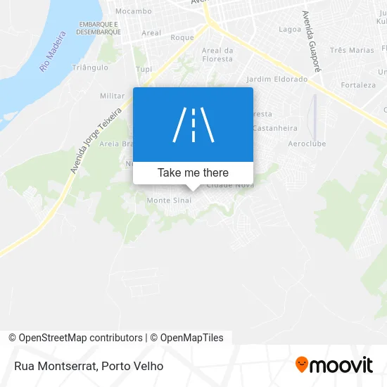Rua Montserrat map