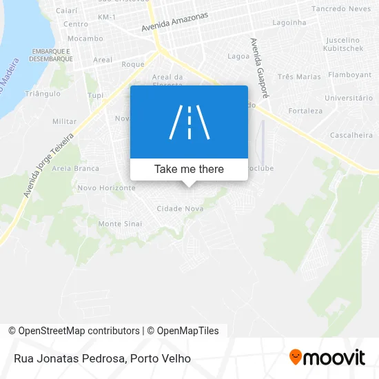 Rua Jonatas Pedrosa map