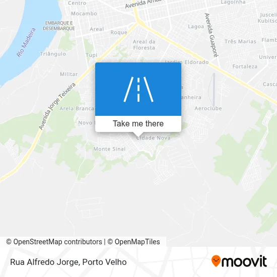 Rua Alfredo Jorge map