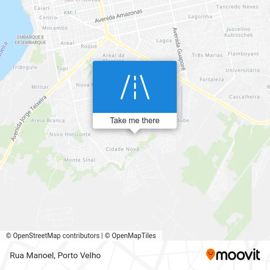 Rua Manoel map