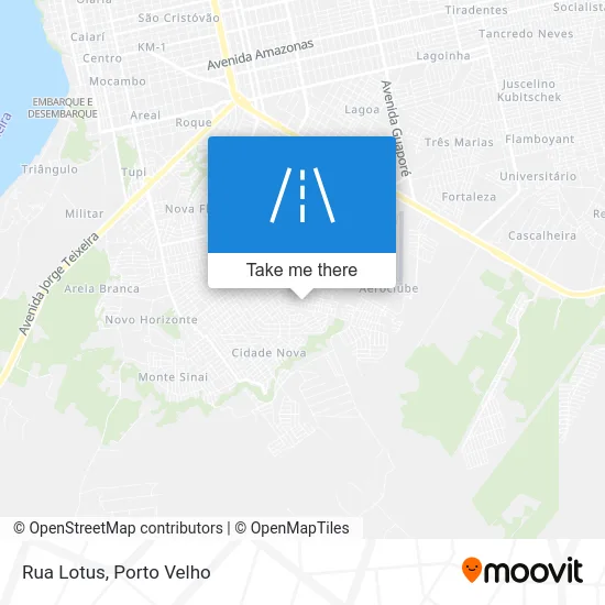Rua Lotus map