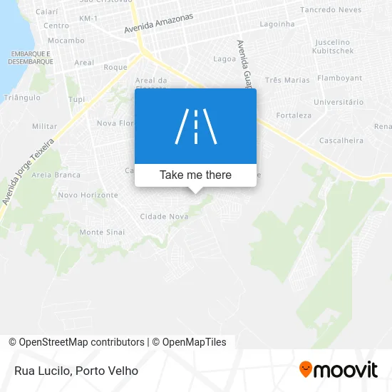 Rua Lucilo map