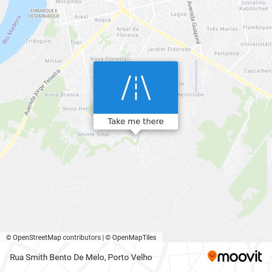 Mapa Rua Smith Bento De Melo