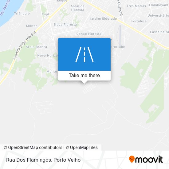 Rua Dos Flamingos map