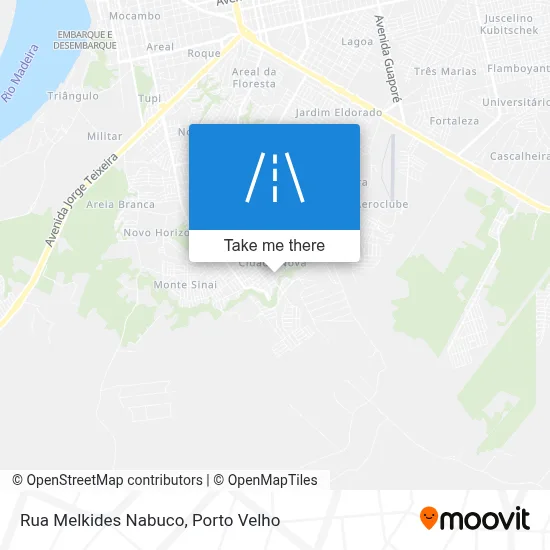 Rua Melkides Nabuco map
