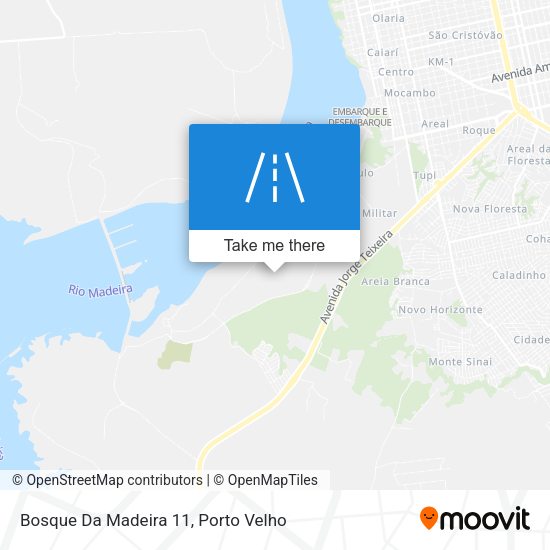 Bosque Da Madeira 11 map