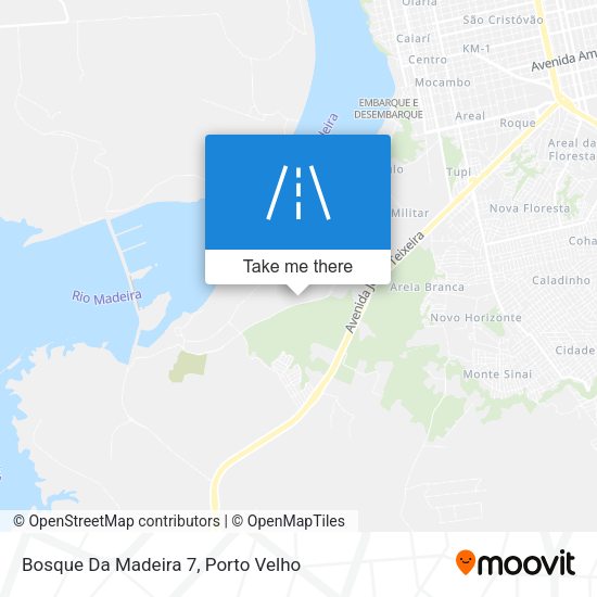 Bosque Da Madeira 7 map