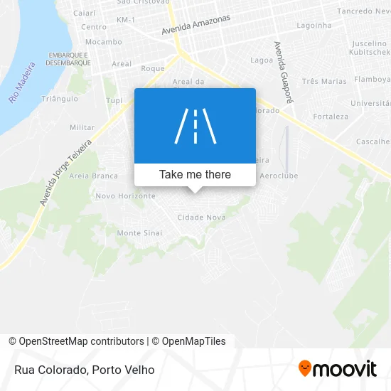 Rua Colorado map