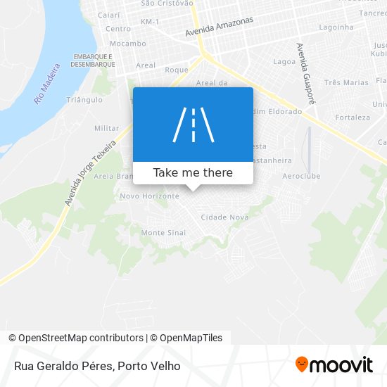 Rua Geraldo Péres map