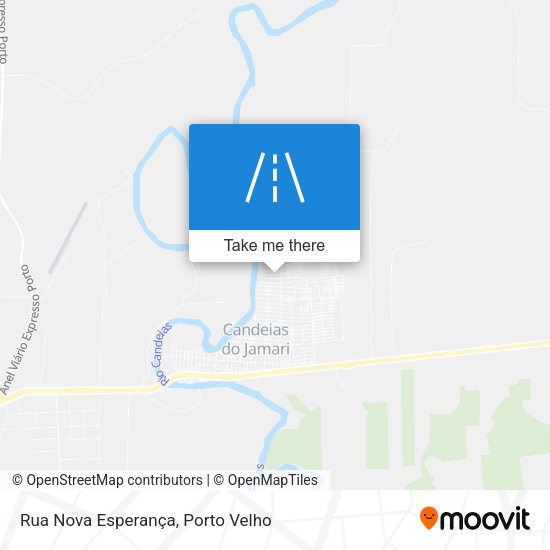 Rua Nova Esperança map