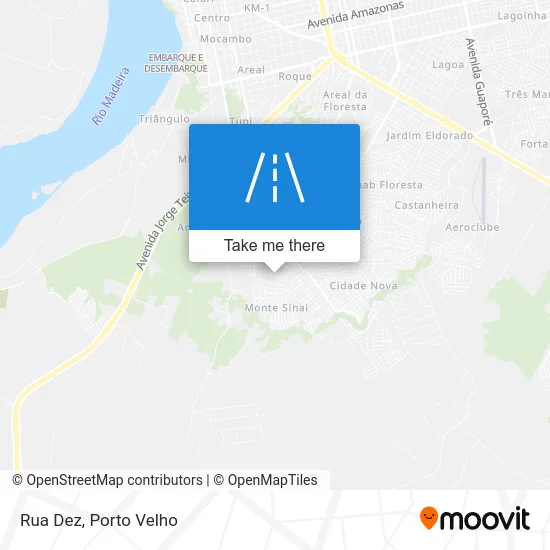 Rua Dez map