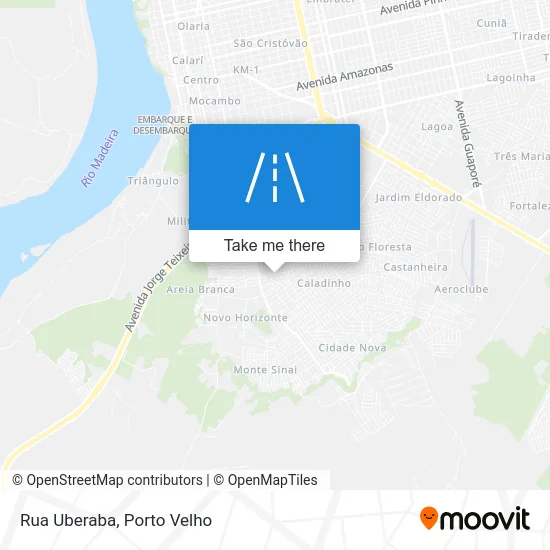Rua Uberaba map
