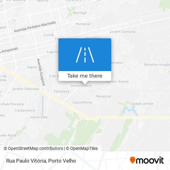 Rua Paulo Vitória map