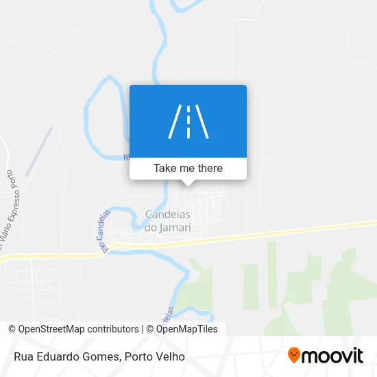 Rua Eduardo Gomes map