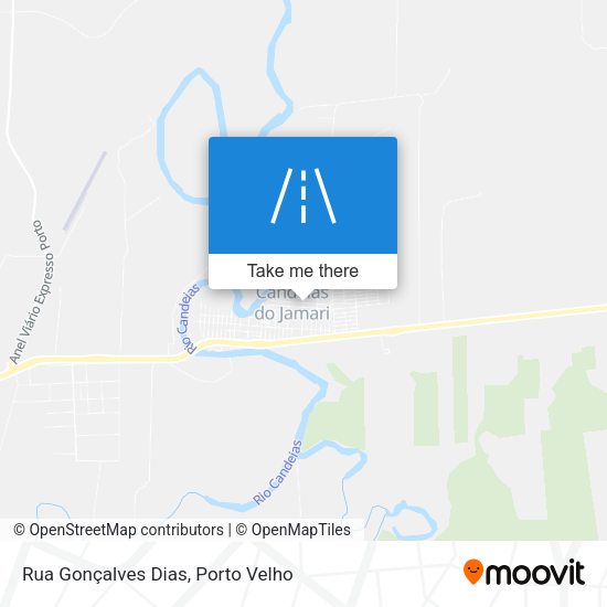 Rua Gonçalves Dias map