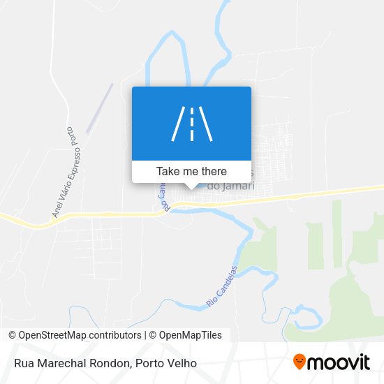 Rua Marechal Rondon map
