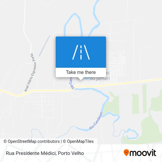 Rua Presidente Médici map